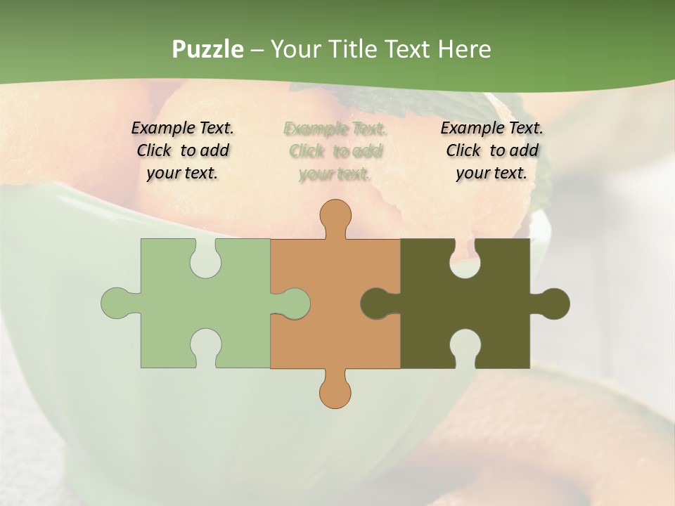 Salad Nutrition Cuisine PowerPoint Template