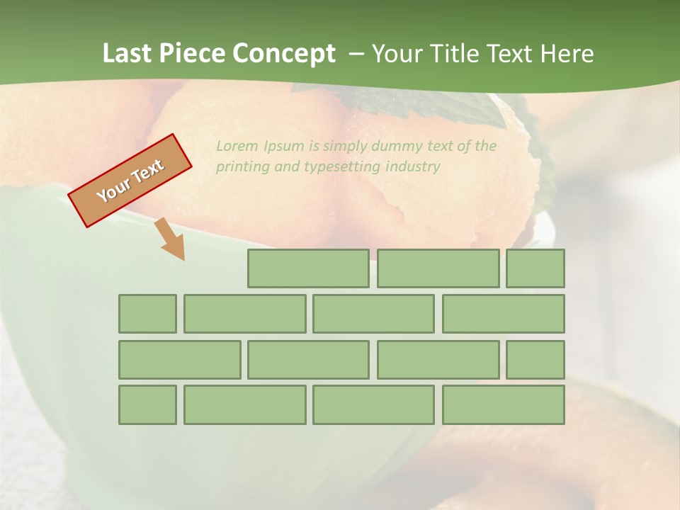 Salad Nutrition Cuisine PowerPoint Template