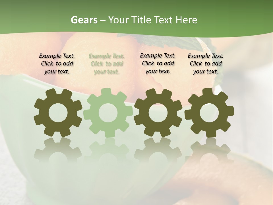 Salad Nutrition Cuisine PowerPoint Template