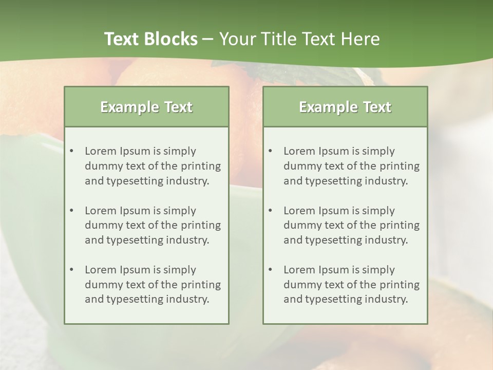 Salad Nutrition Cuisine PowerPoint Template