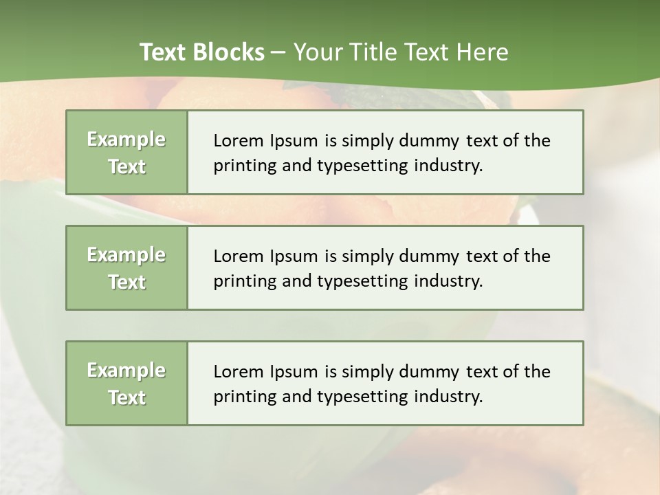 Salad Nutrition Cuisine PowerPoint Template