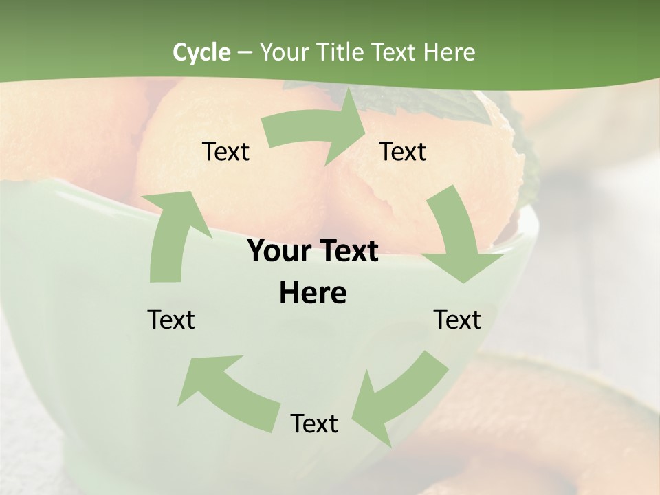 Salad Nutrition Cuisine PowerPoint Template