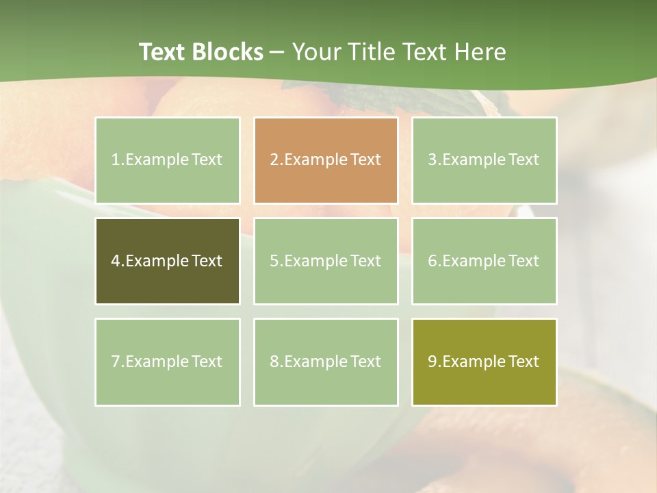 Salad Nutrition Cuisine PowerPoint Template