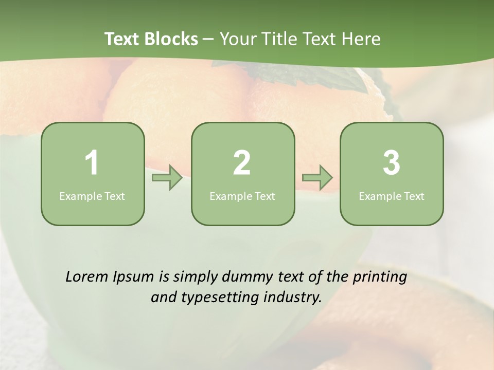 Salad Nutrition Cuisine PowerPoint Template
