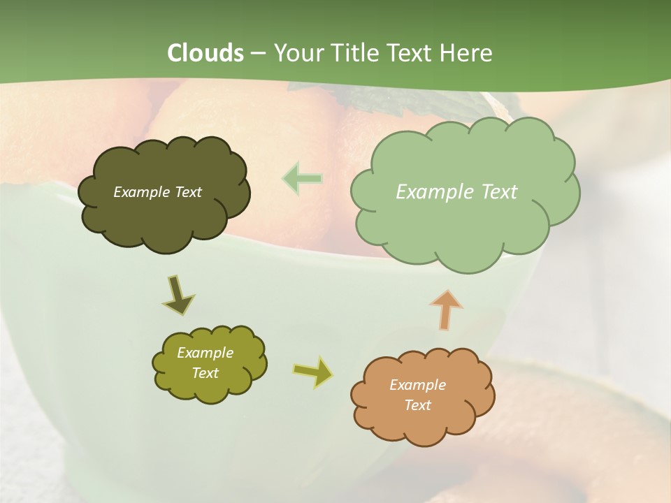 Salad Nutrition Cuisine PowerPoint Template