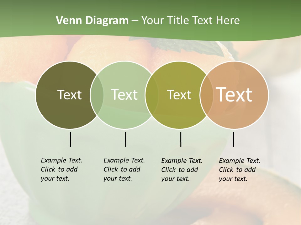 Salad Nutrition Cuisine PowerPoint Template