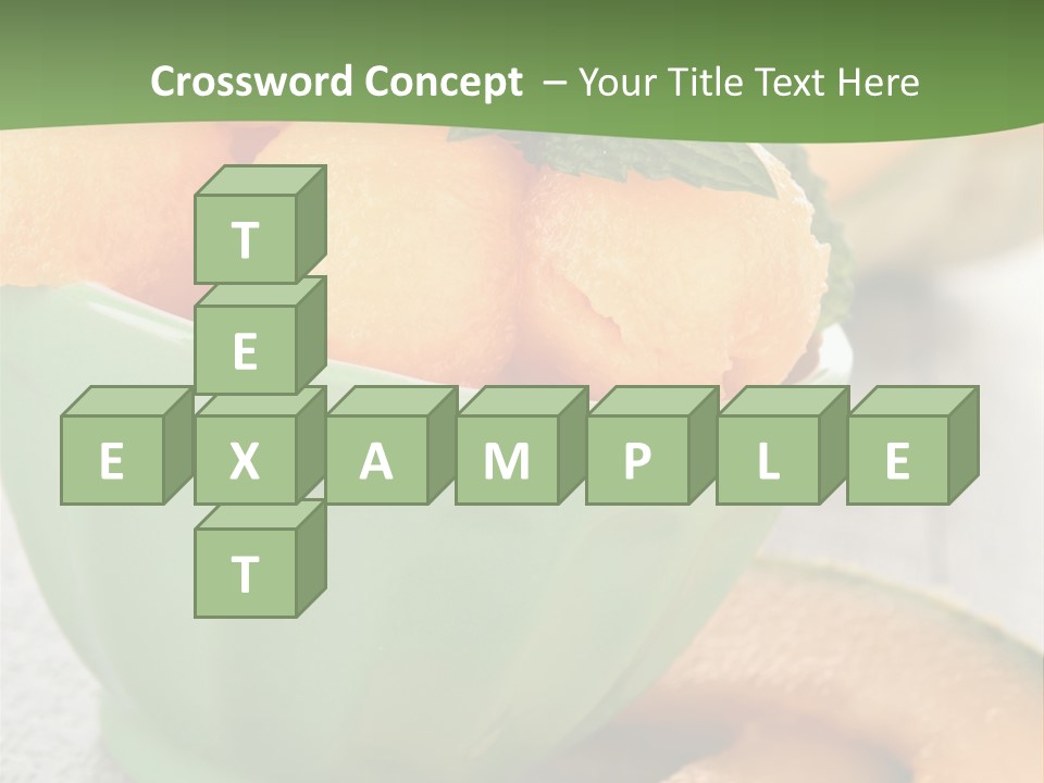 Salad Nutrition Cuisine PowerPoint Template