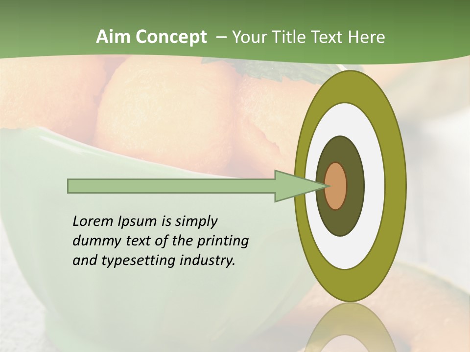 Salad Nutrition Cuisine PowerPoint Template