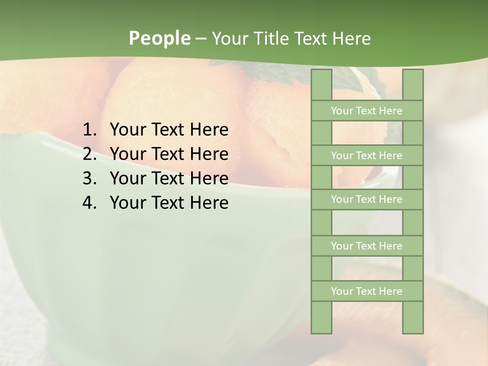 Salad Nutrition Cuisine PowerPoint Template
