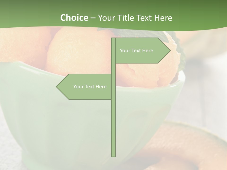 Salad Nutrition Cuisine PowerPoint Template