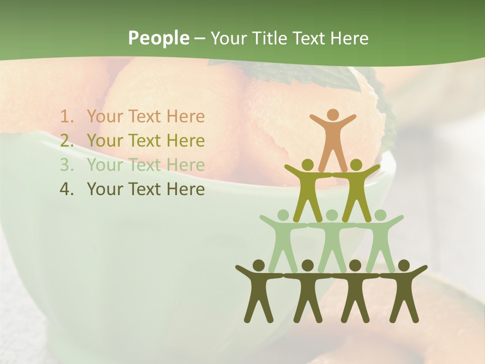 Salad Nutrition Cuisine PowerPoint Template