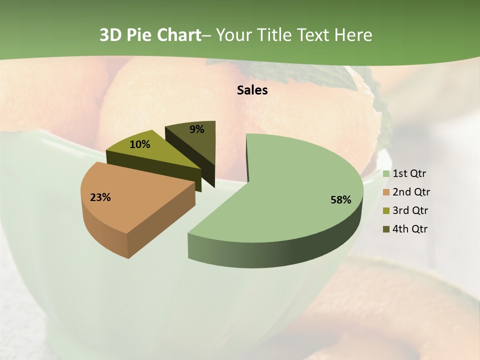 Salad Nutrition Cuisine PowerPoint Template
