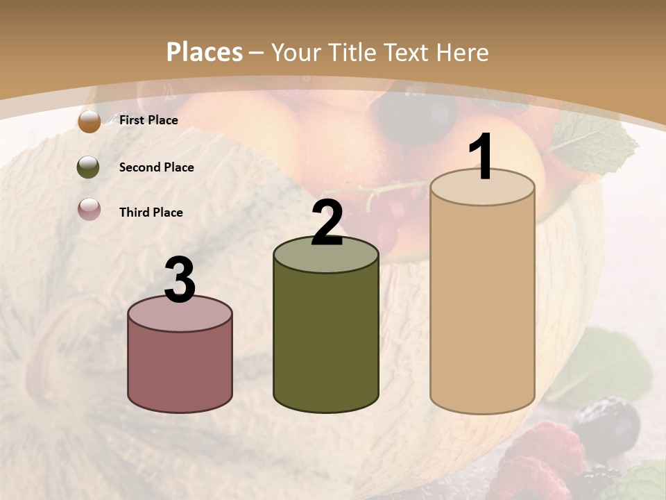 Sweet Diet Berry PowerPoint Template