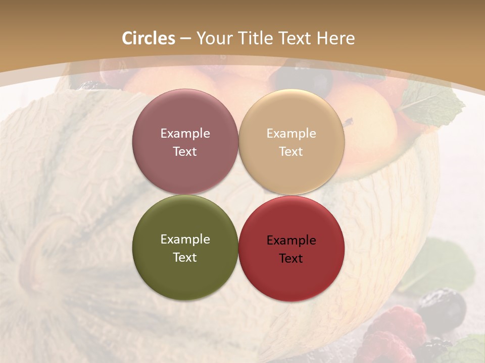 Sweet Diet Berry PowerPoint Template