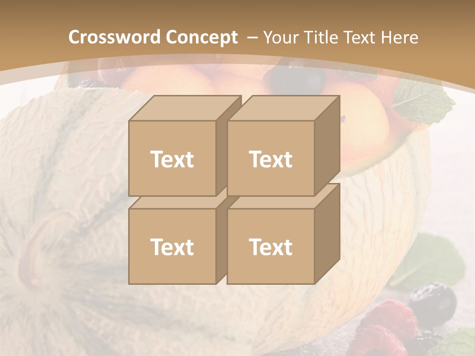 Sweet Diet Berry PowerPoint Template