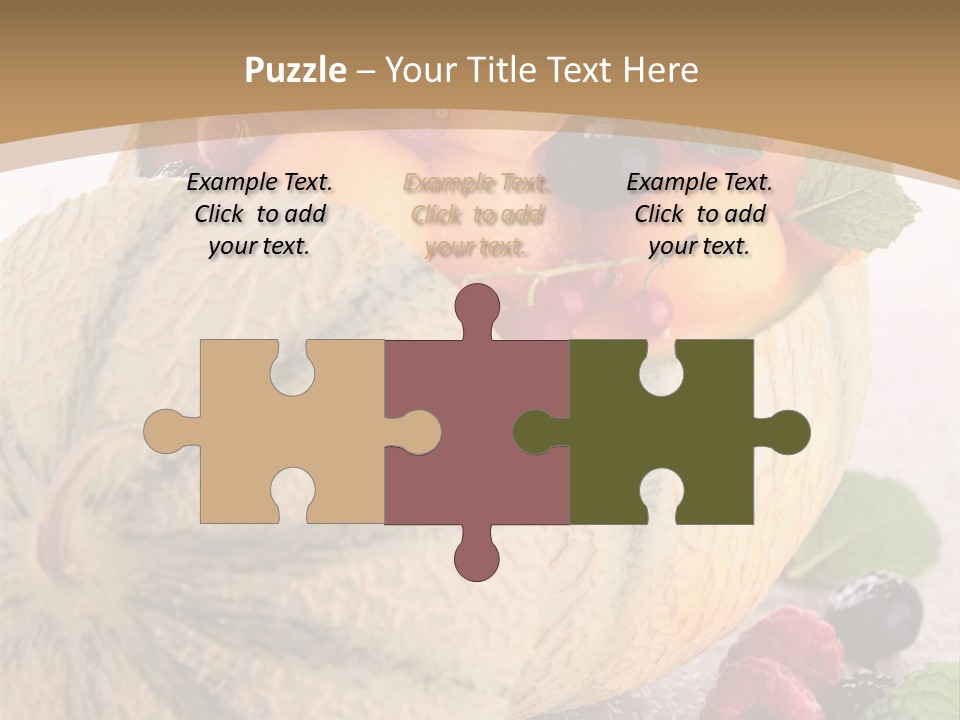 Sweet Diet Berry PowerPoint Template