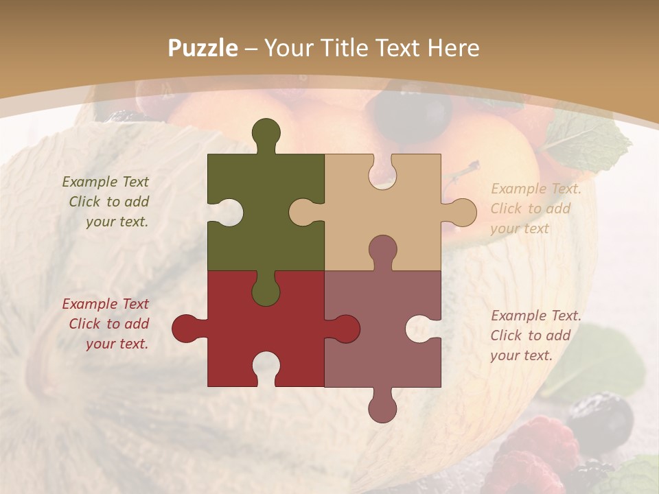 Sweet Diet Berry PowerPoint Template