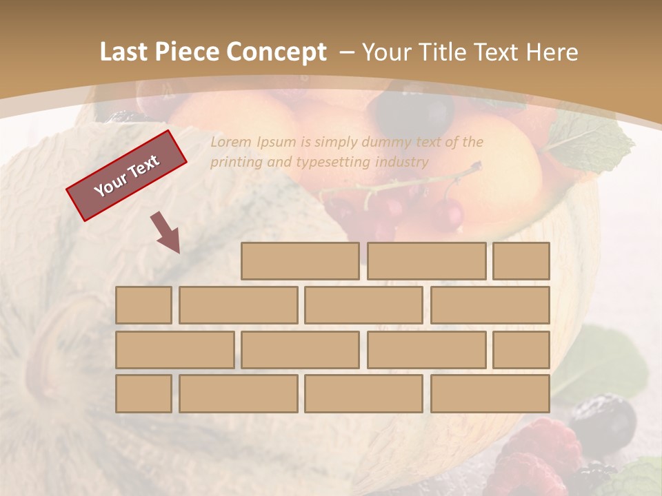 Sweet Diet Berry PowerPoint Template