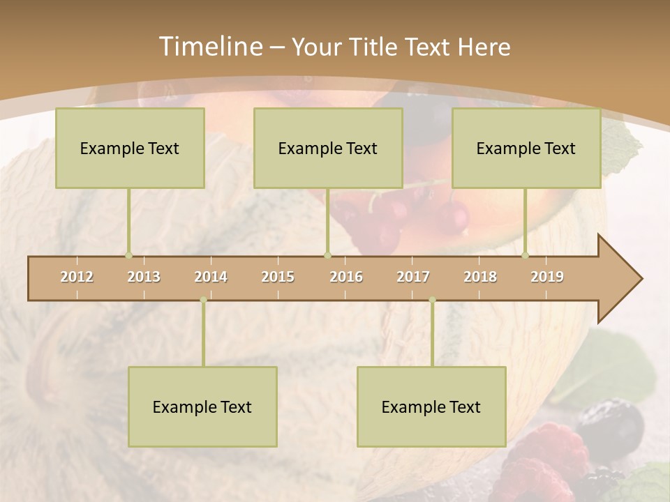Sweet Diet Berry PowerPoint Template