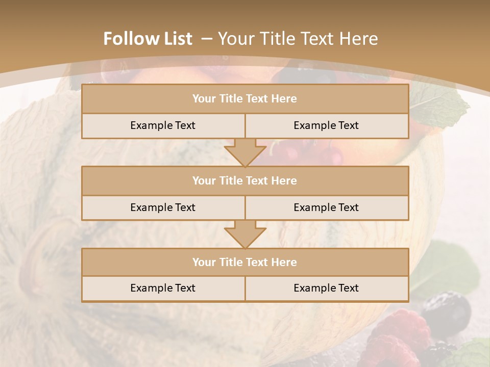 Sweet Diet Berry PowerPoint Template