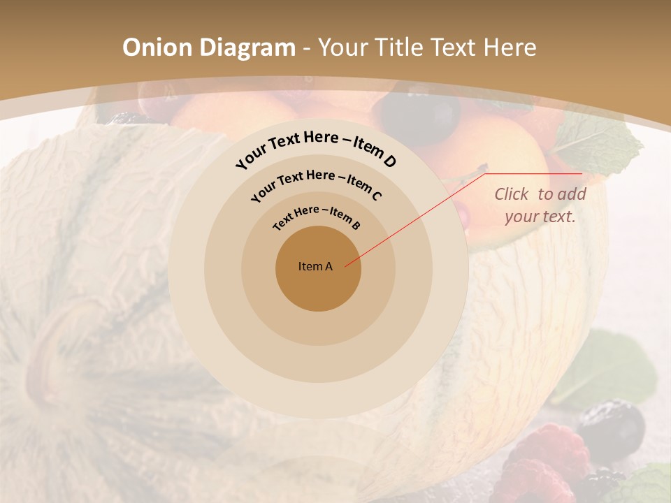 Sweet Diet Berry PowerPoint Template