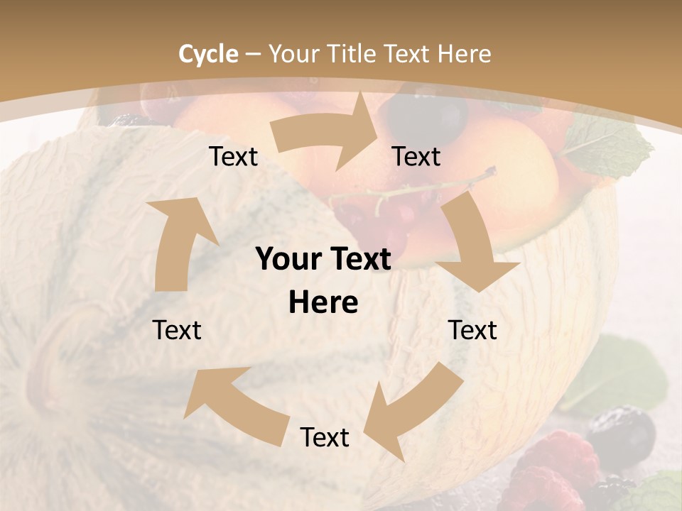 Sweet Diet Berry PowerPoint Template