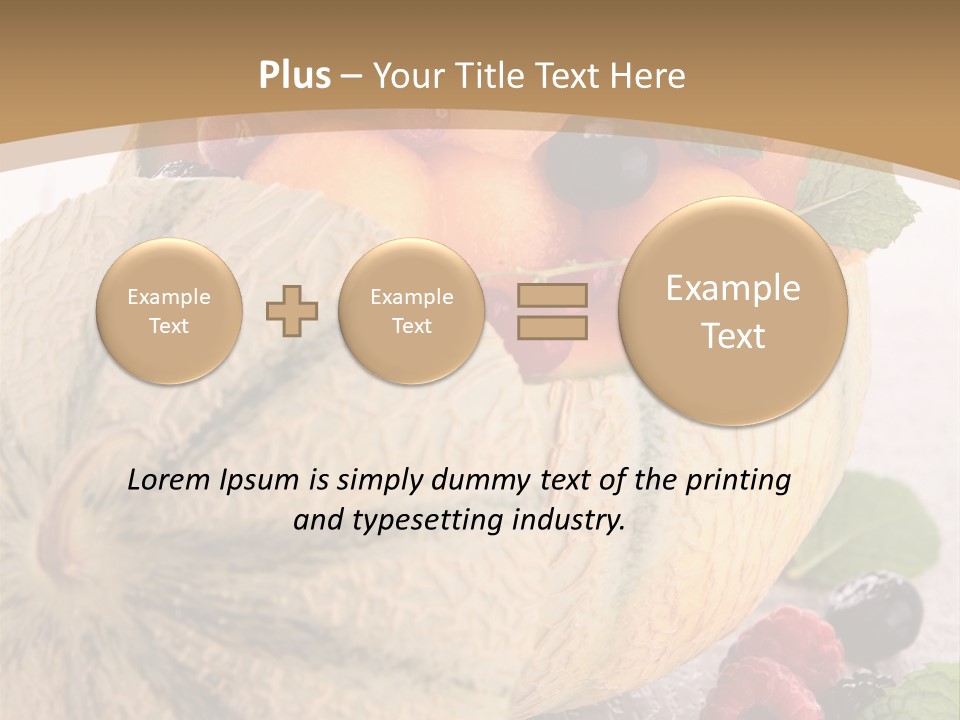 Sweet Diet Berry PowerPoint Template