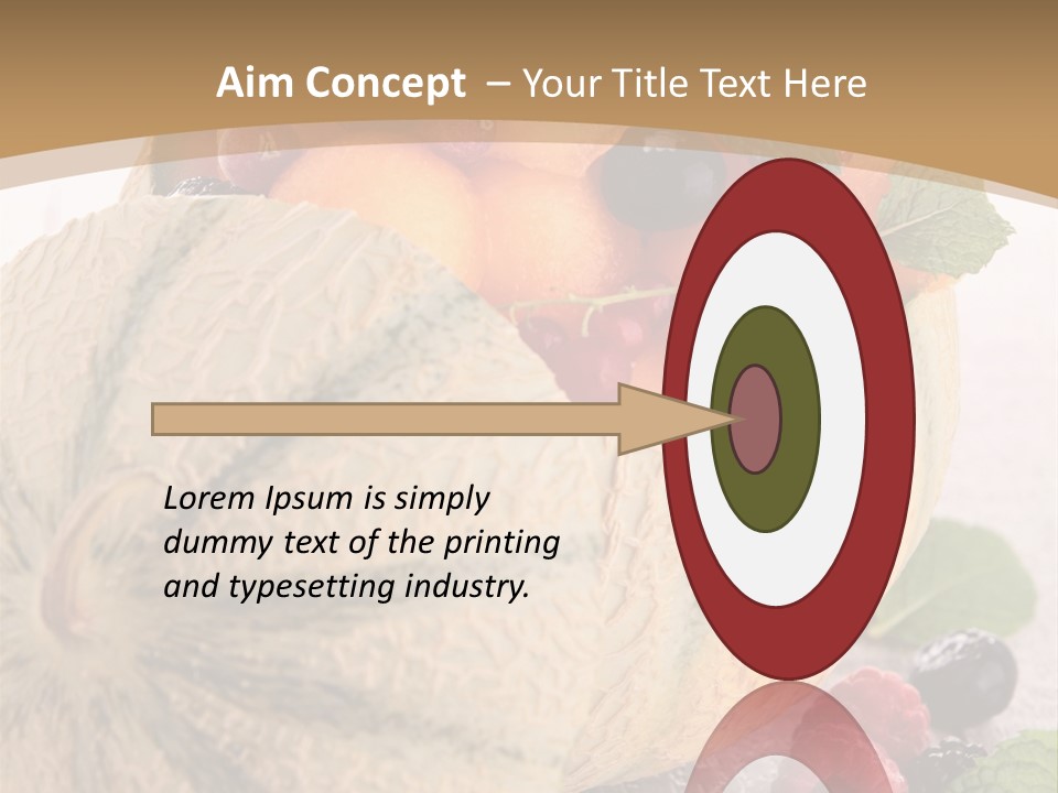 Sweet Diet Berry PowerPoint Template