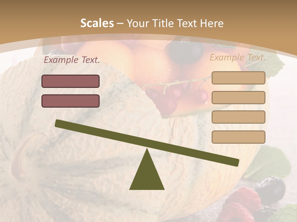 Sweet Diet Berry PowerPoint Template