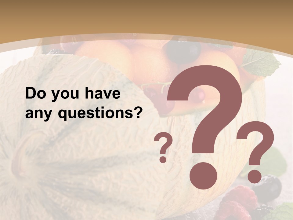 Sweet Diet Berry PowerPoint Template