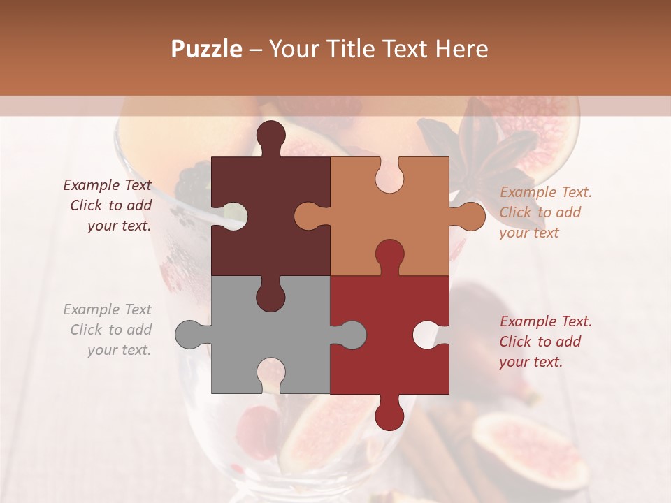 Appetizer Delicious Refreshment PowerPoint Template