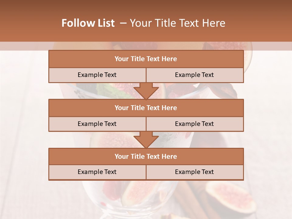 Appetizer Delicious Refreshment PowerPoint Template
