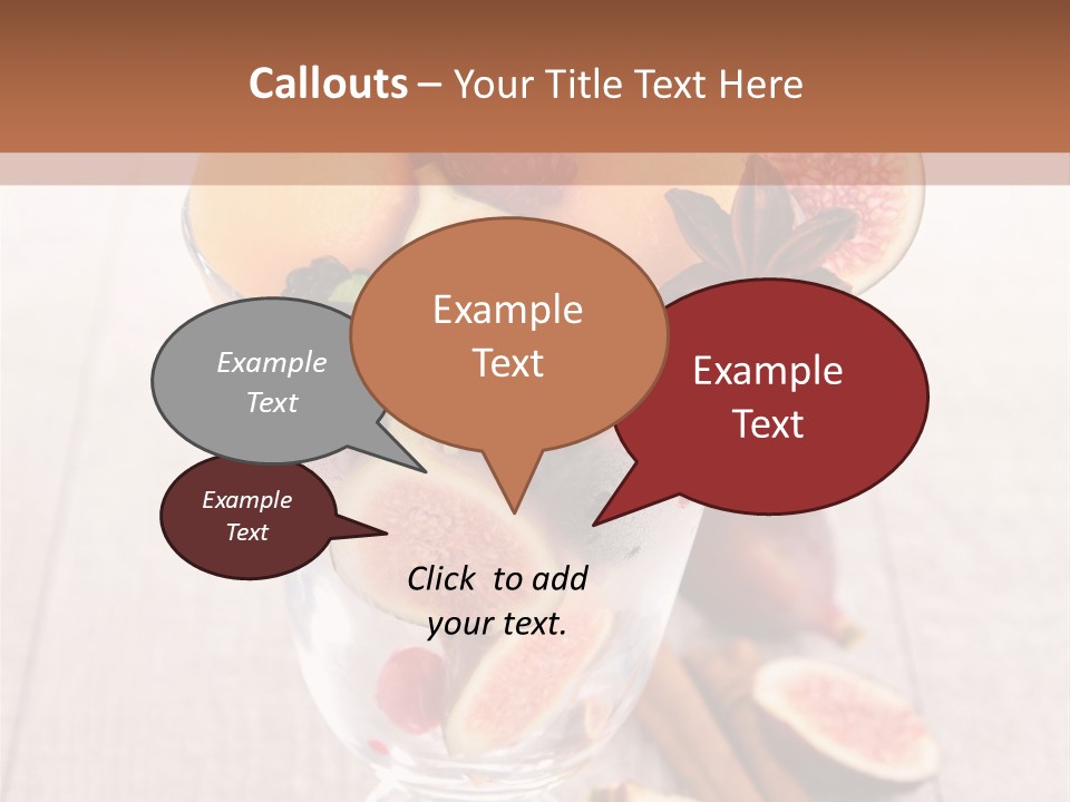 Appetizer Delicious Refreshment PowerPoint Template