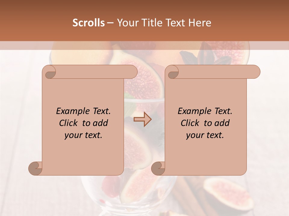 Appetizer Delicious Refreshment PowerPoint Template