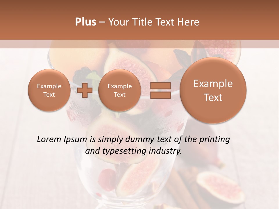 Appetizer Delicious Refreshment PowerPoint Template