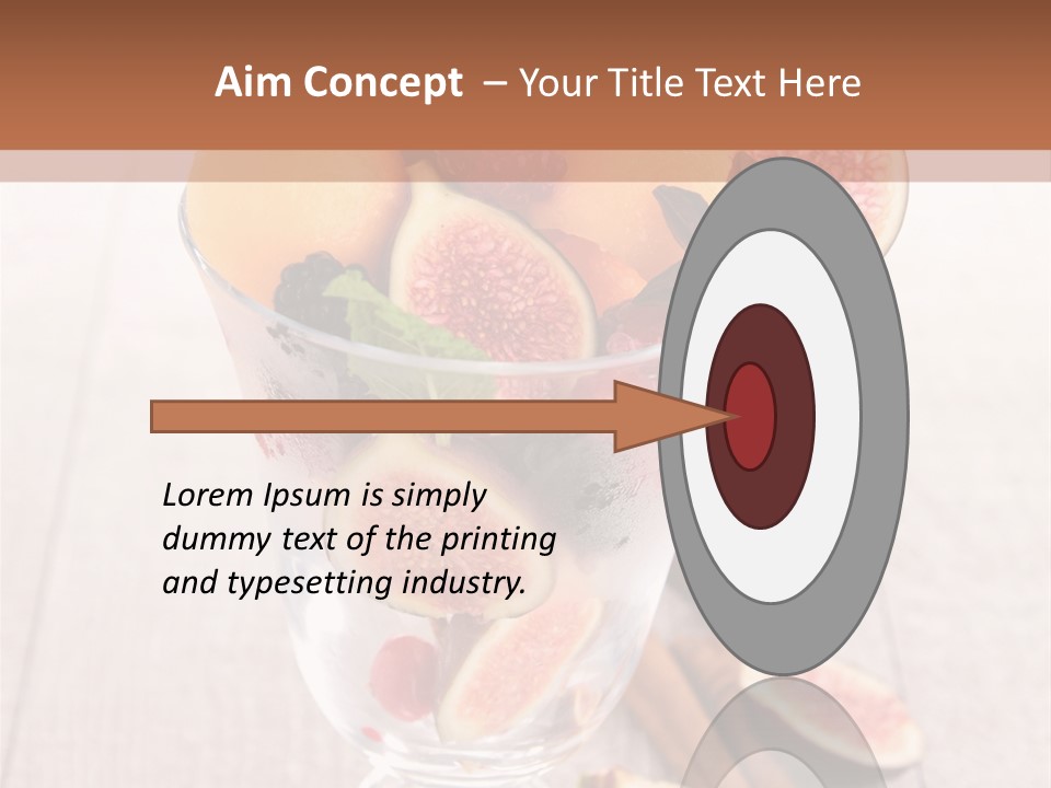 Appetizer Delicious Refreshment PowerPoint Template