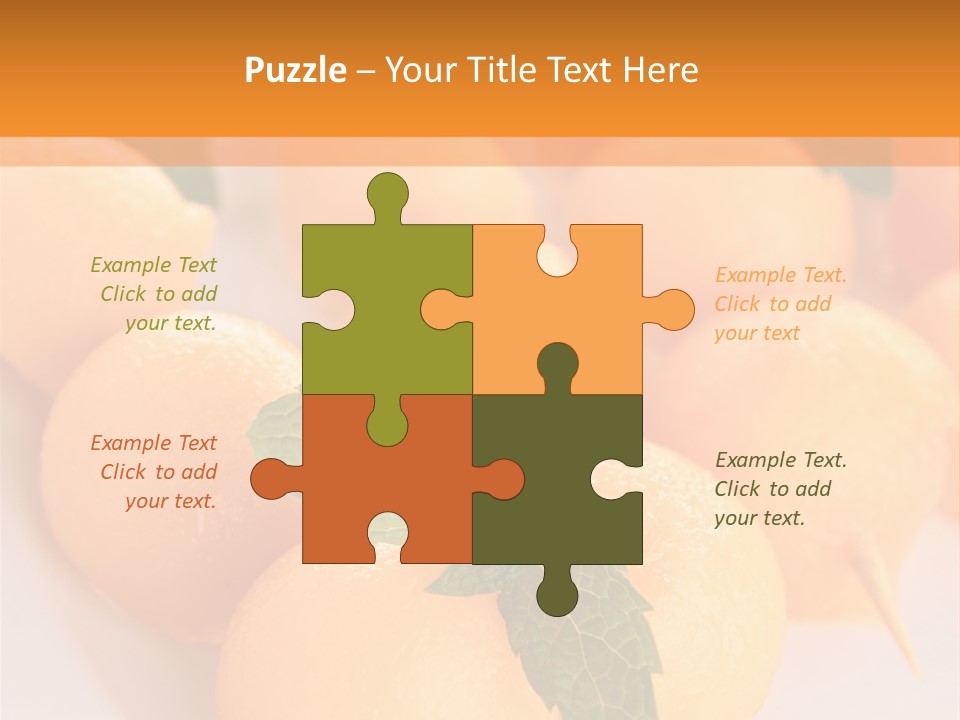 Diet Summer Healthy PowerPoint Template