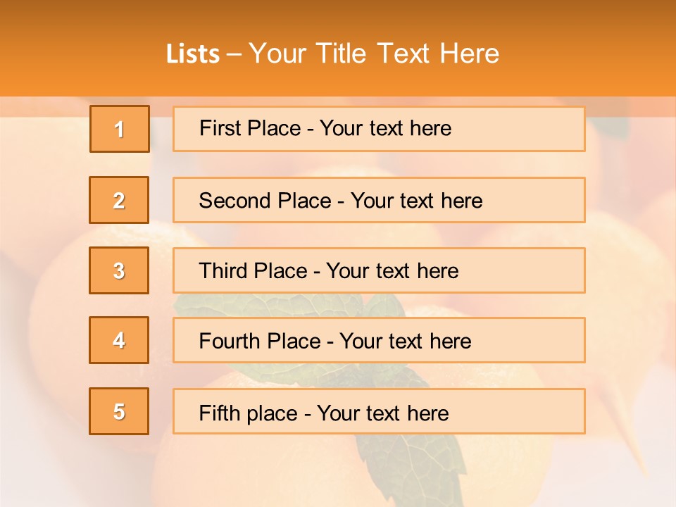 Diet Summer Healthy PowerPoint Template