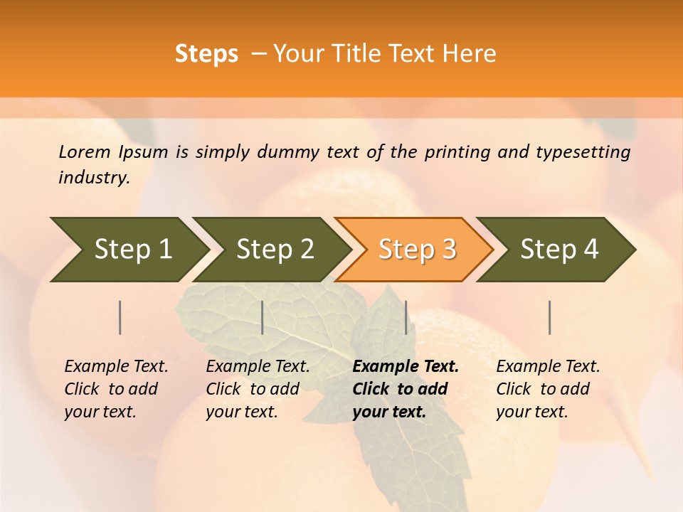 Diet Summer Healthy PowerPoint Template