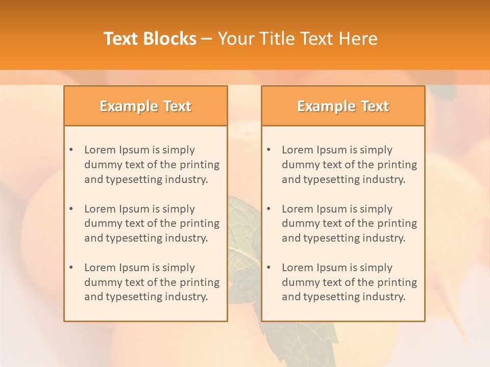 Diet Summer Healthy PowerPoint Template