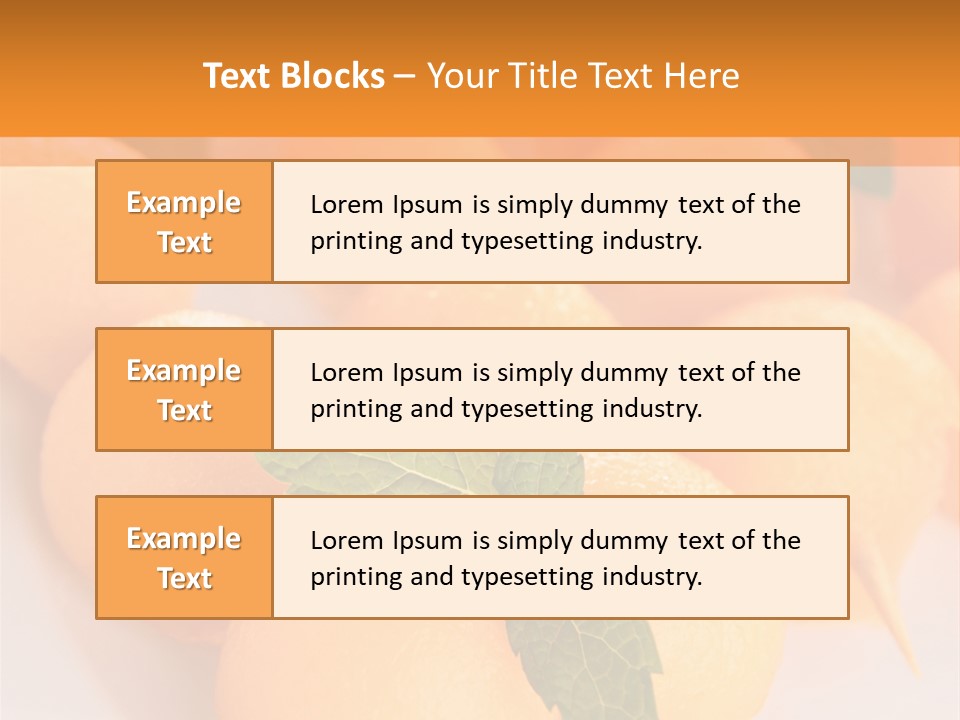 Diet Summer Healthy PowerPoint Template