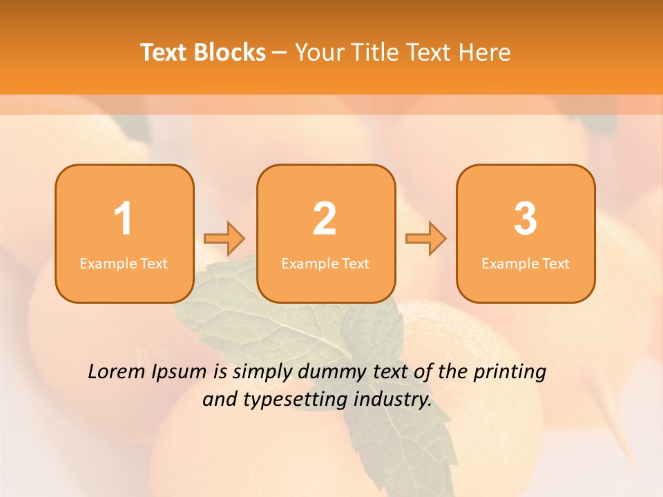 Diet Summer Healthy PowerPoint Template