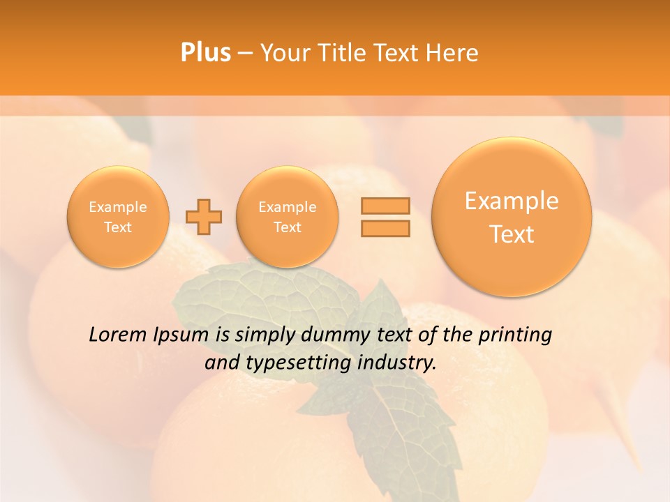 Diet Summer Healthy PowerPoint Template
