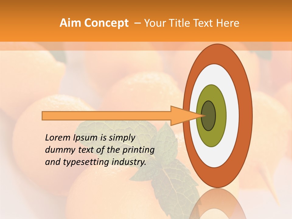 Diet Summer Healthy PowerPoint Template