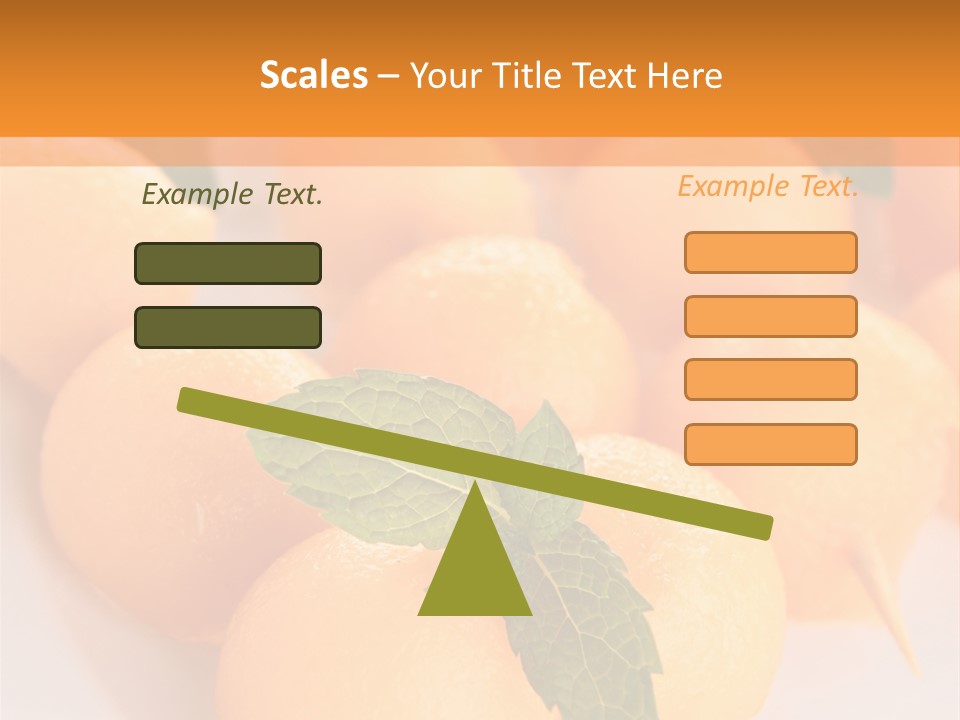 Diet Summer Healthy PowerPoint Template