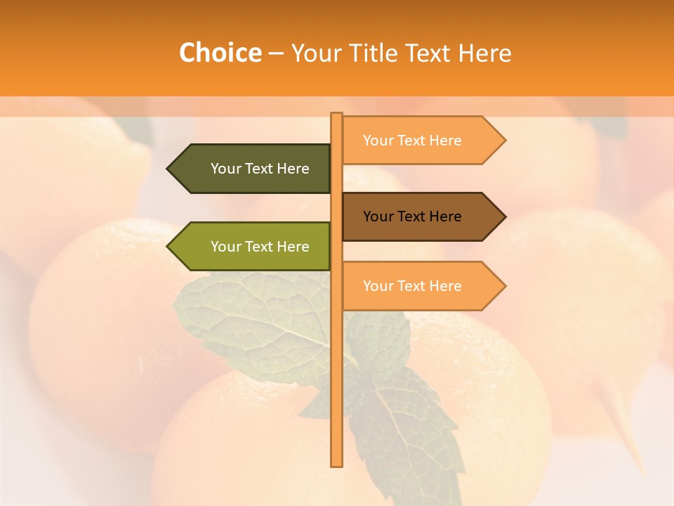 Diet Summer Healthy PowerPoint Template