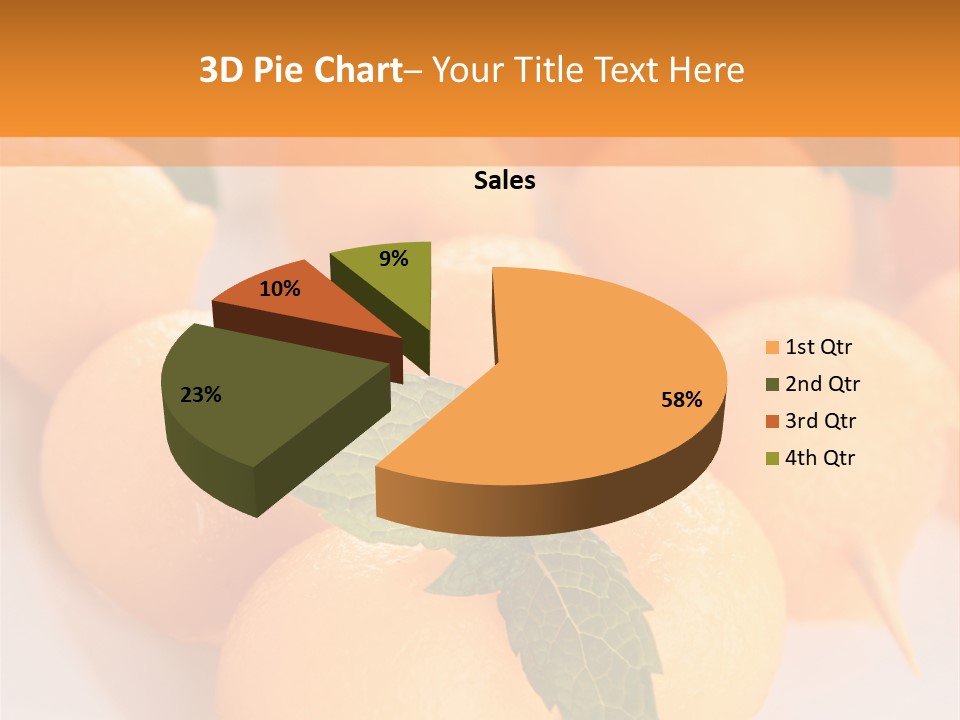 Diet Summer Healthy PowerPoint Template