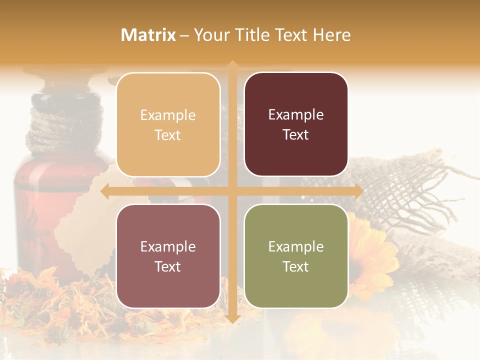 Curative Nature Aroma PowerPoint Template