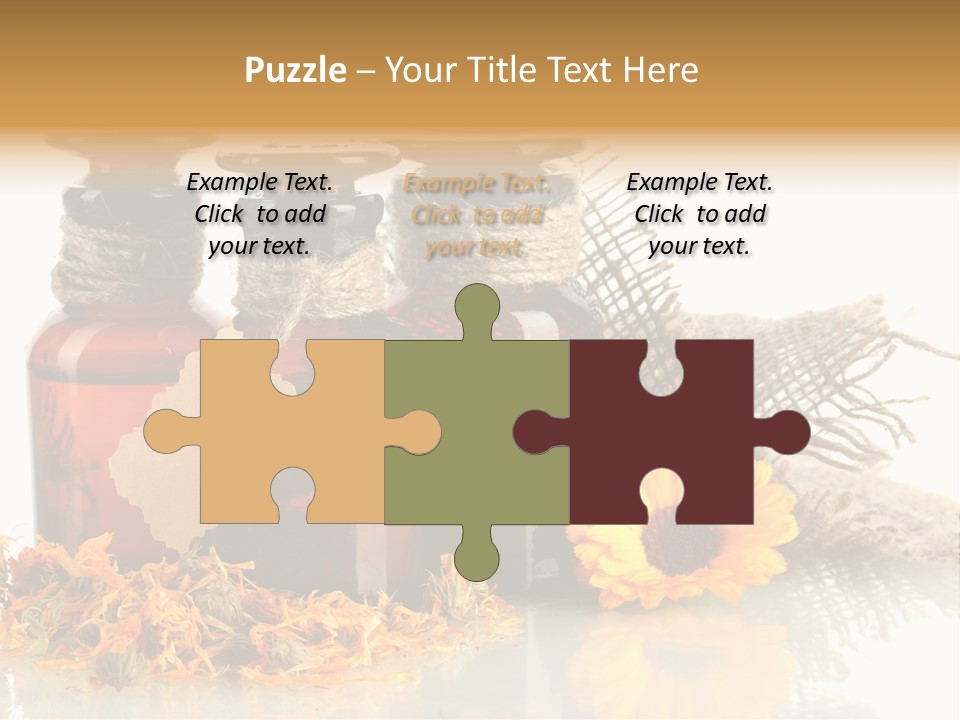 Curative Nature Aroma PowerPoint Template