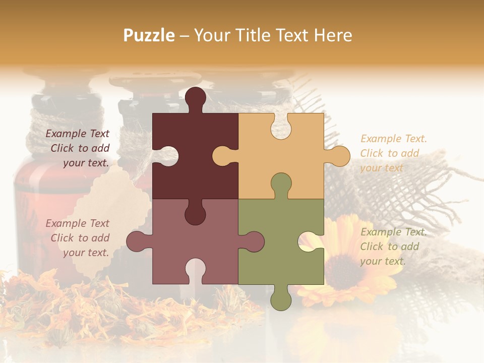 Curative Nature Aroma PowerPoint Template